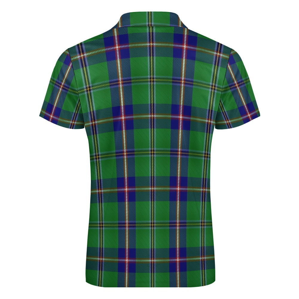 US State - Washington Tartan Short sleeve polo shirt