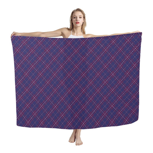 Pride of Fife Tartan Bias Chiffon Scarf