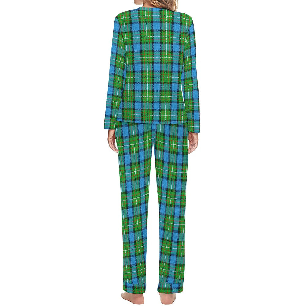 Clan Fergusson Tartan Women's Pajama Set