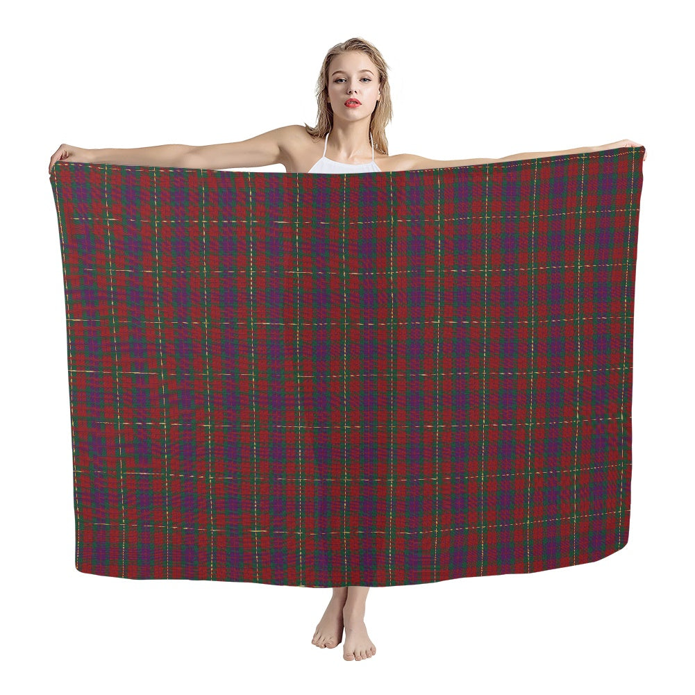 Irish County Clare Tartan Chiffon Scarf