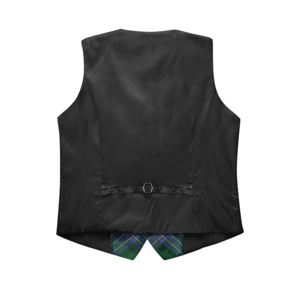 Clan Hughes Tartan Bias Suit vest jacket