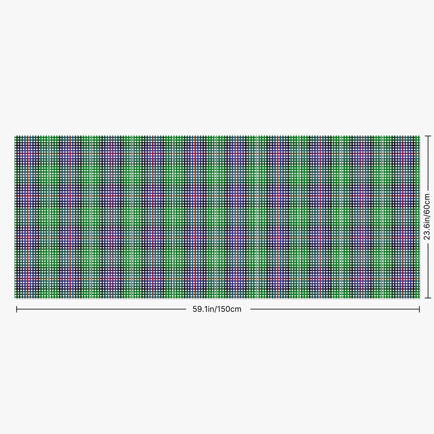 Clan Sutherland Tartan Rear Window Decal