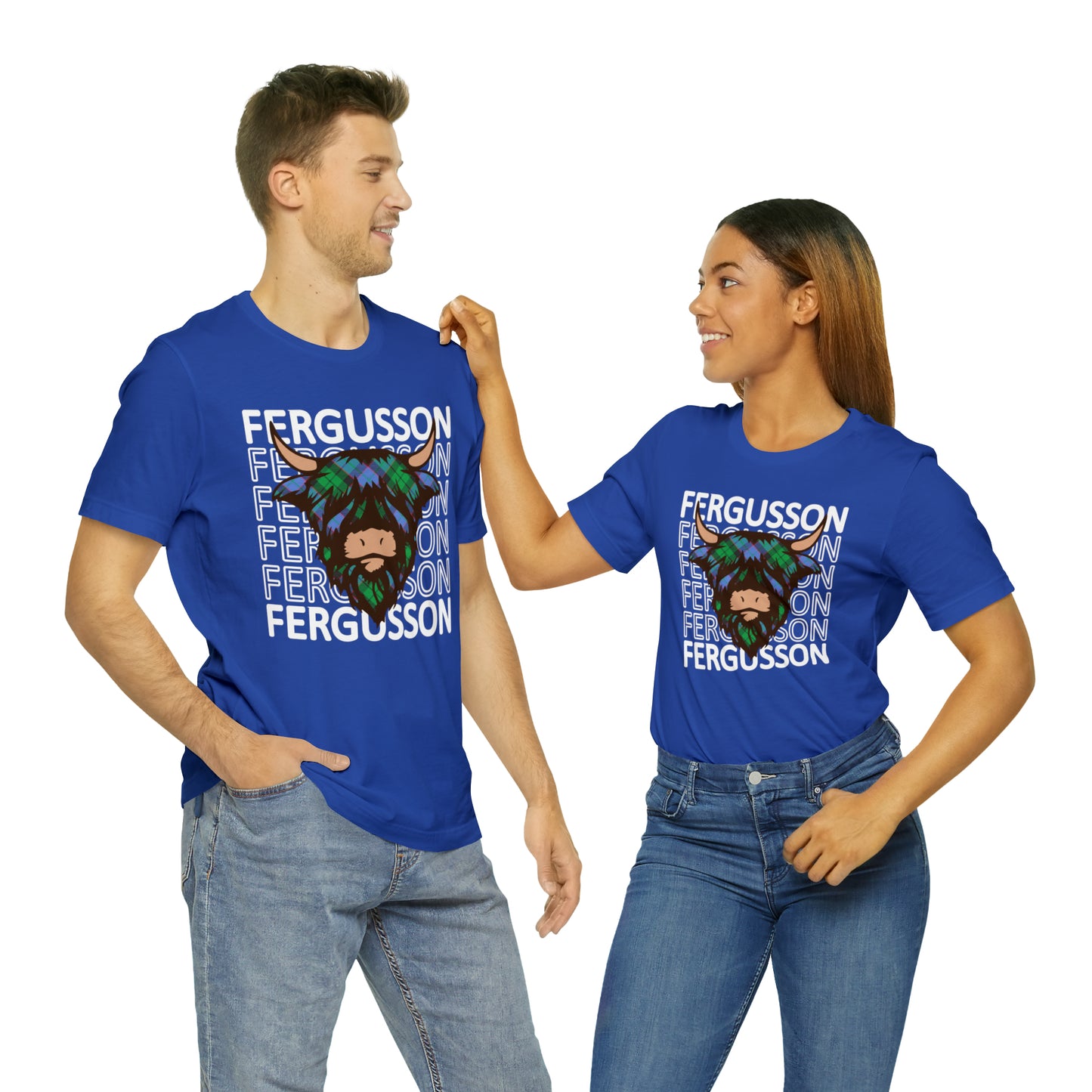 Clan Fergusson | Hairy Coo | Unisex T-Shirt