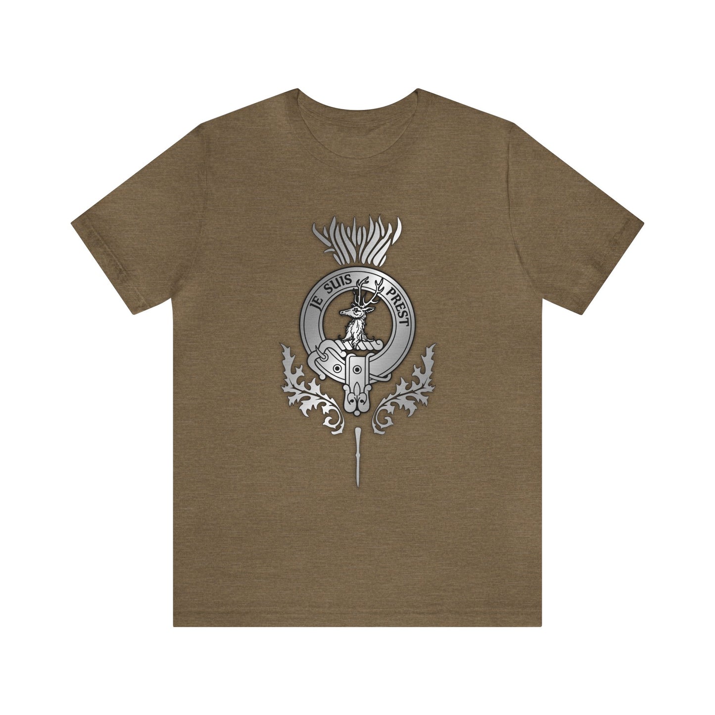 Clan Fraser Crest & Thistle | Unisex T-Shirt