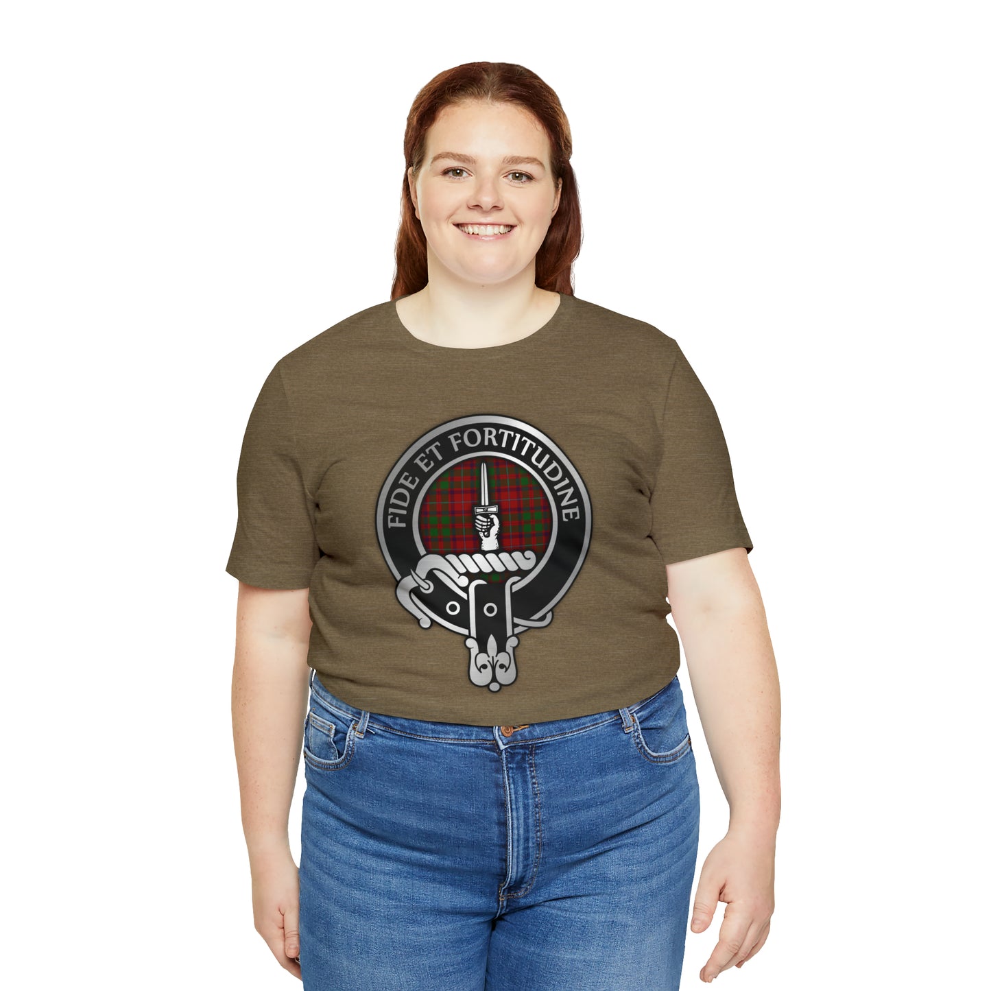 Clan Shaw Crest & Tartan | Unisex T-Shirt