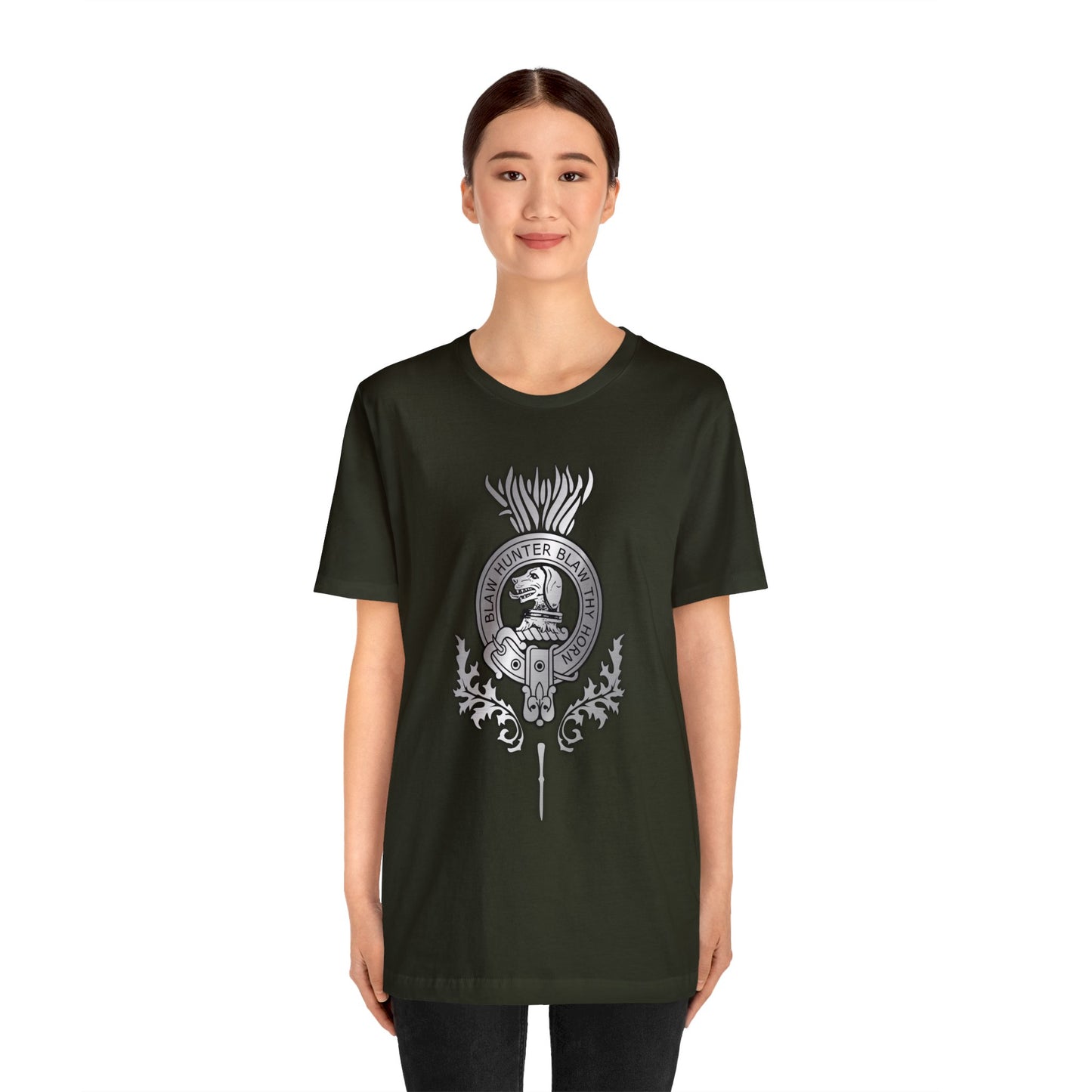 Clan Forrester Crest & Thistle | Unisex T-Shirt