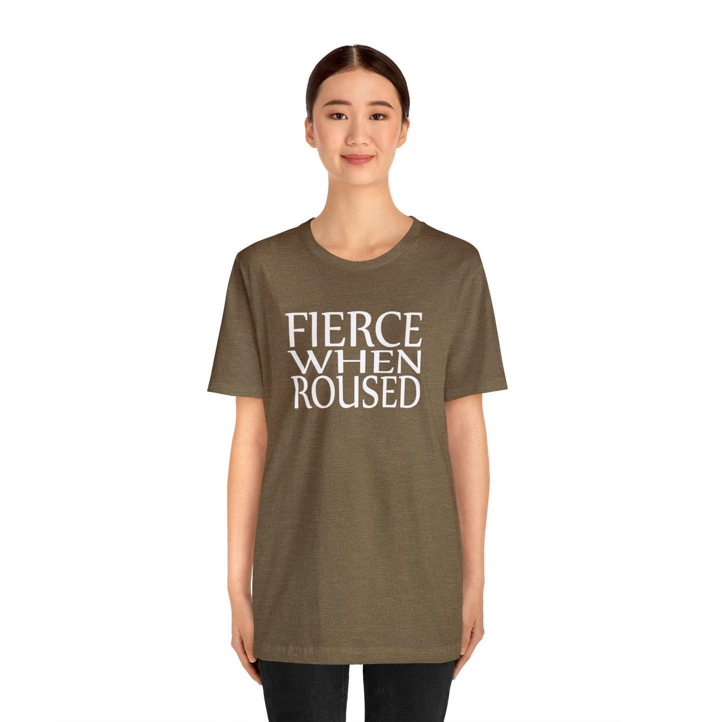 Clan Donnachaidh War Cry | Fierce When Roused | Unisex T-Shirt