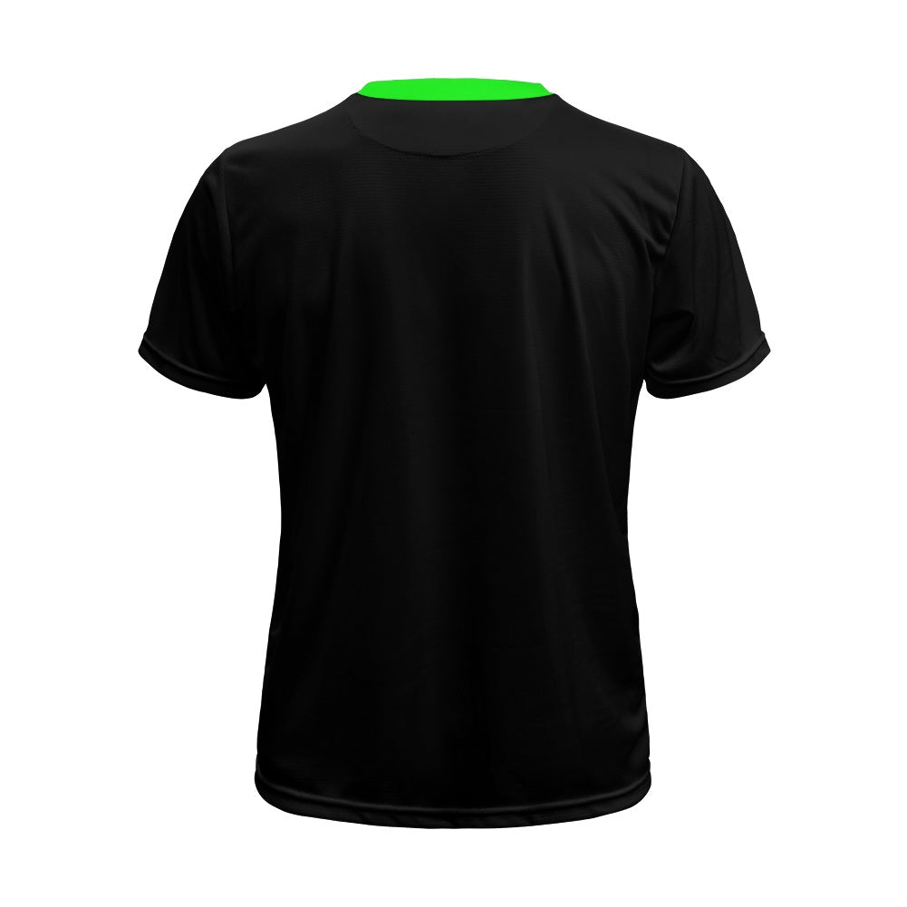 Lightning Bolt - Green - Football Shirt