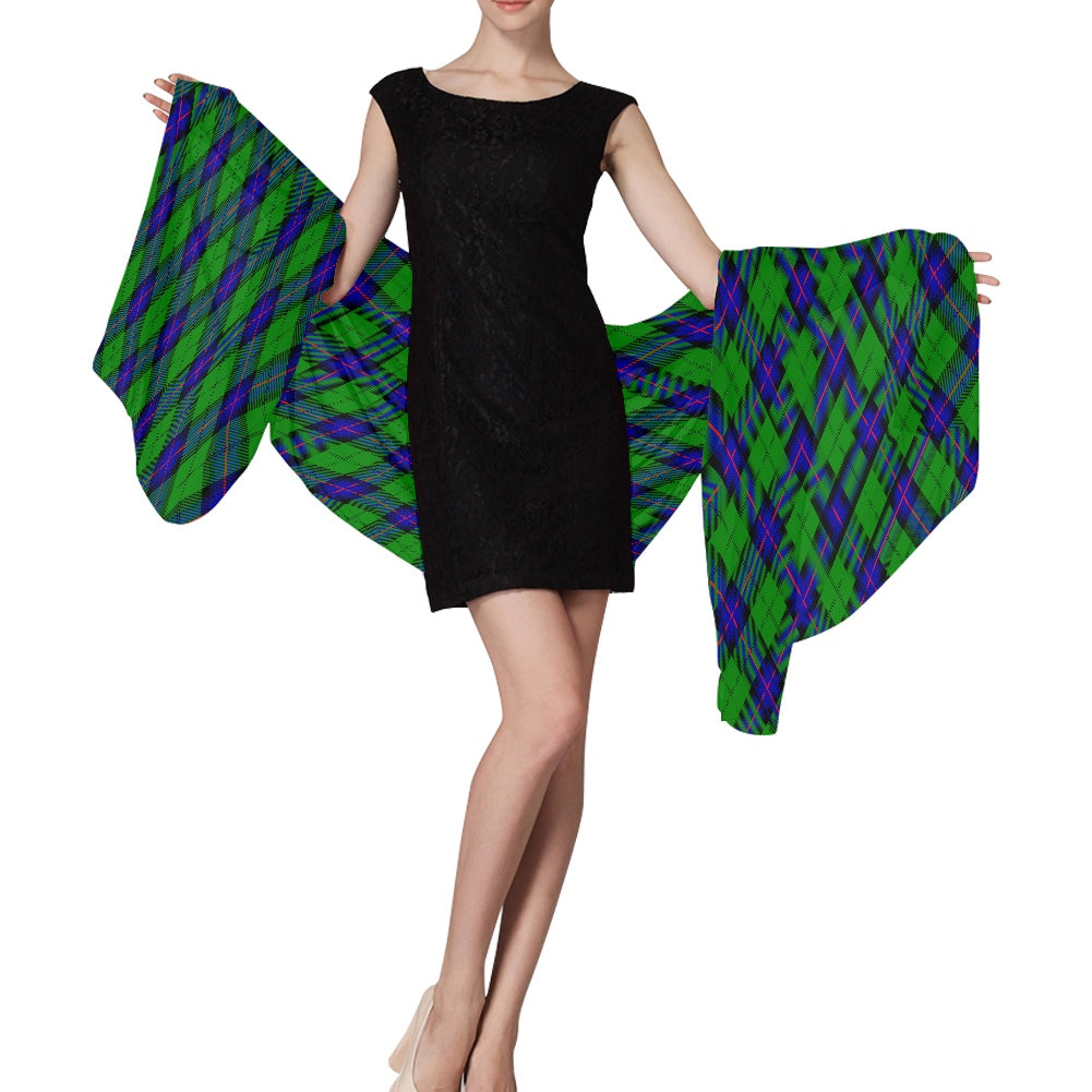 Clan Armstrong Tartan Chiffon Scarf