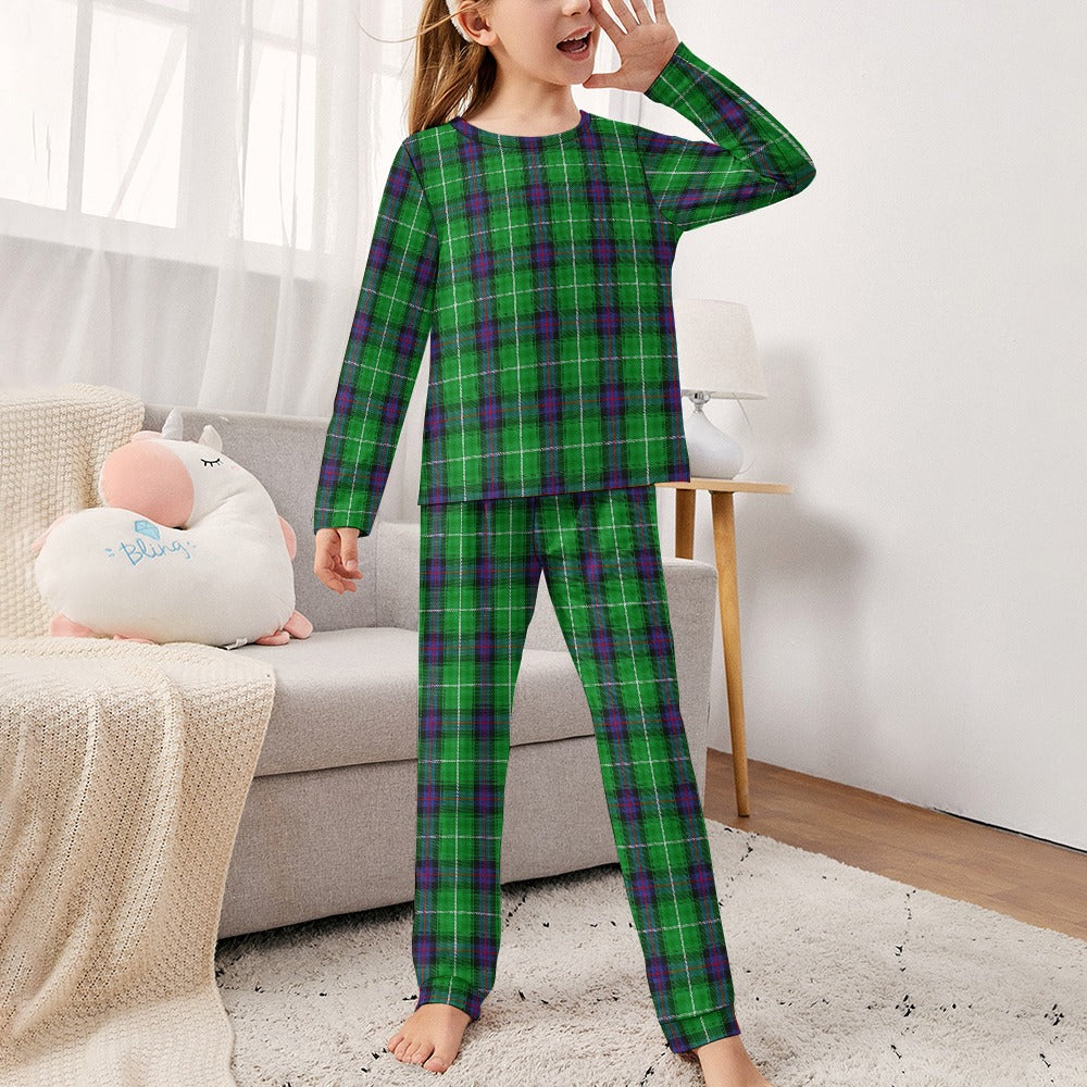 Clan MacDonald Tartan Girl's Pajama suit