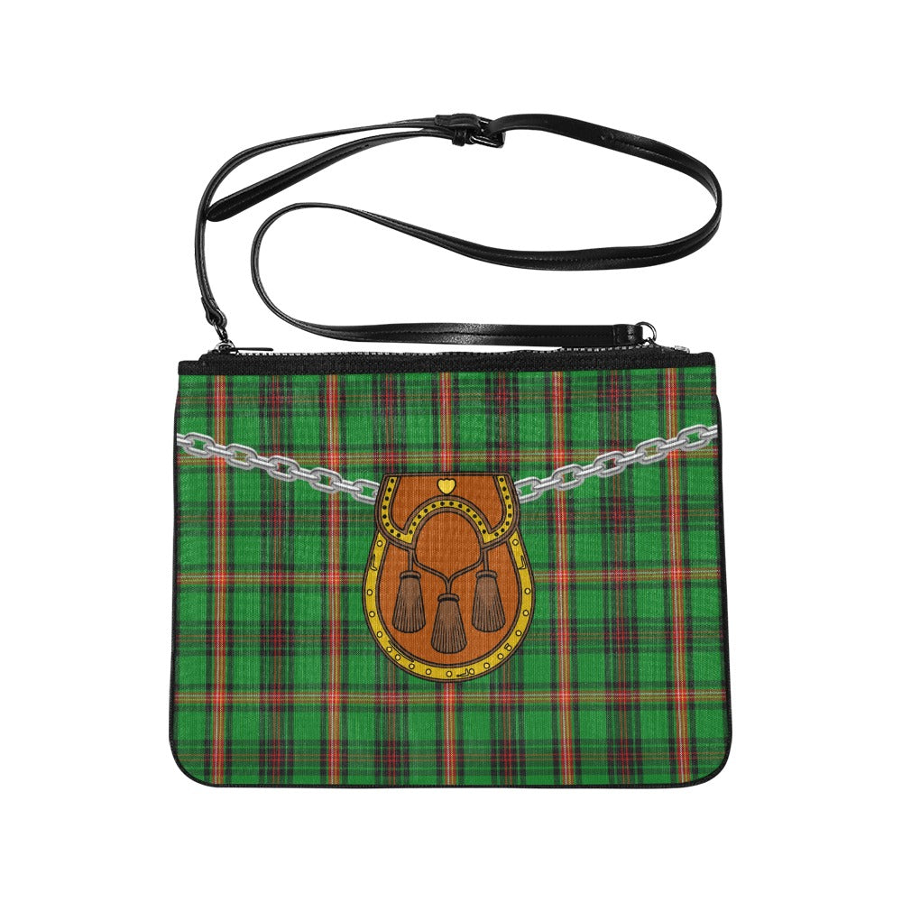 Clan Kinnear Tartan Kilt Clutch Bag
