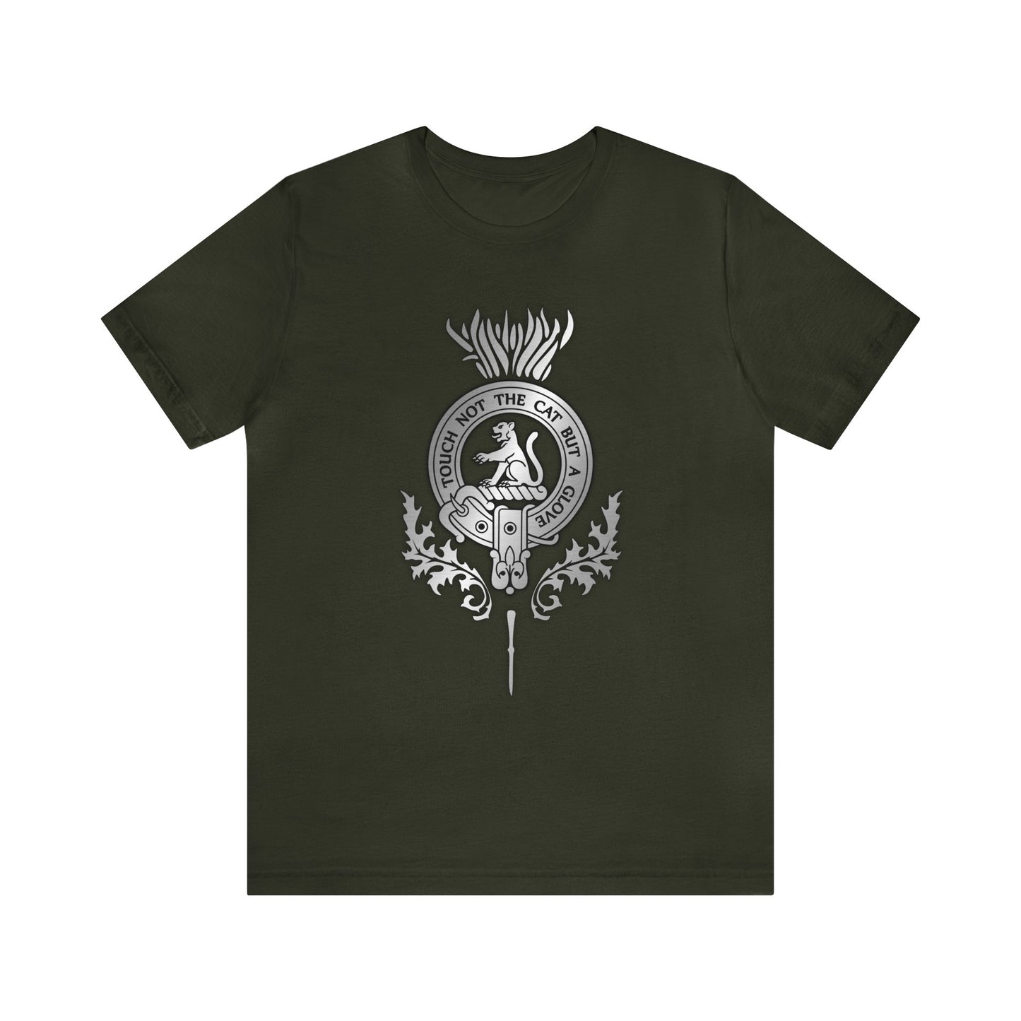 Clan MacPherson Crest & Thistle | Unisex T-Shirt