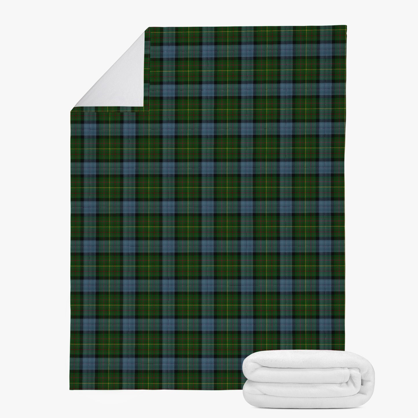 US State - California Tartan Fleece Blanket