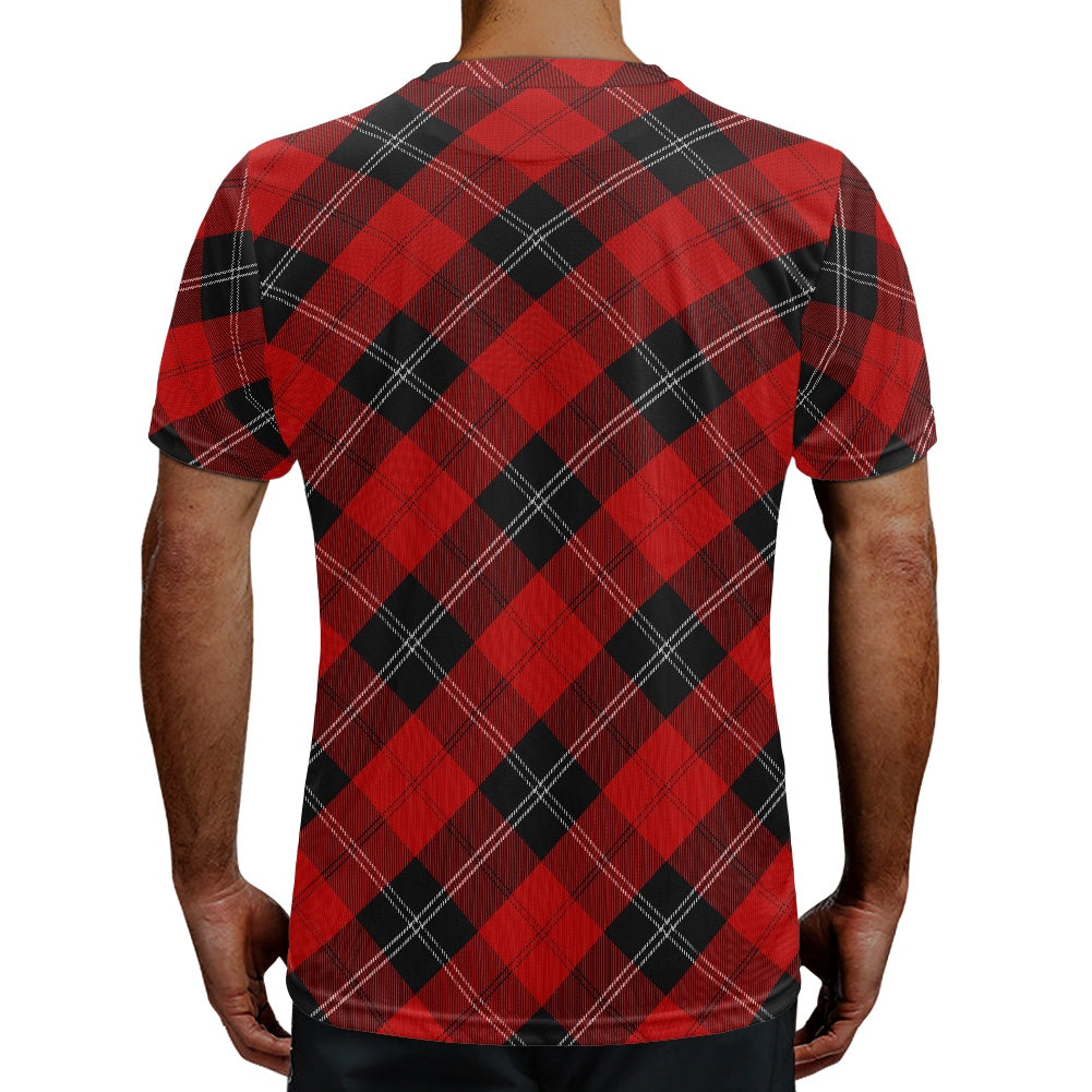 Clan Ramsay Tartan Football Shirt