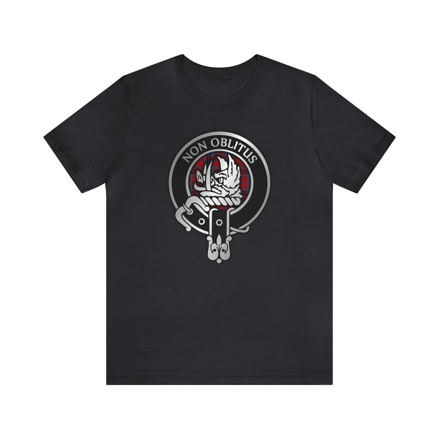 Clan MacTavish Crest & Tartan | Unisex T-Shirt