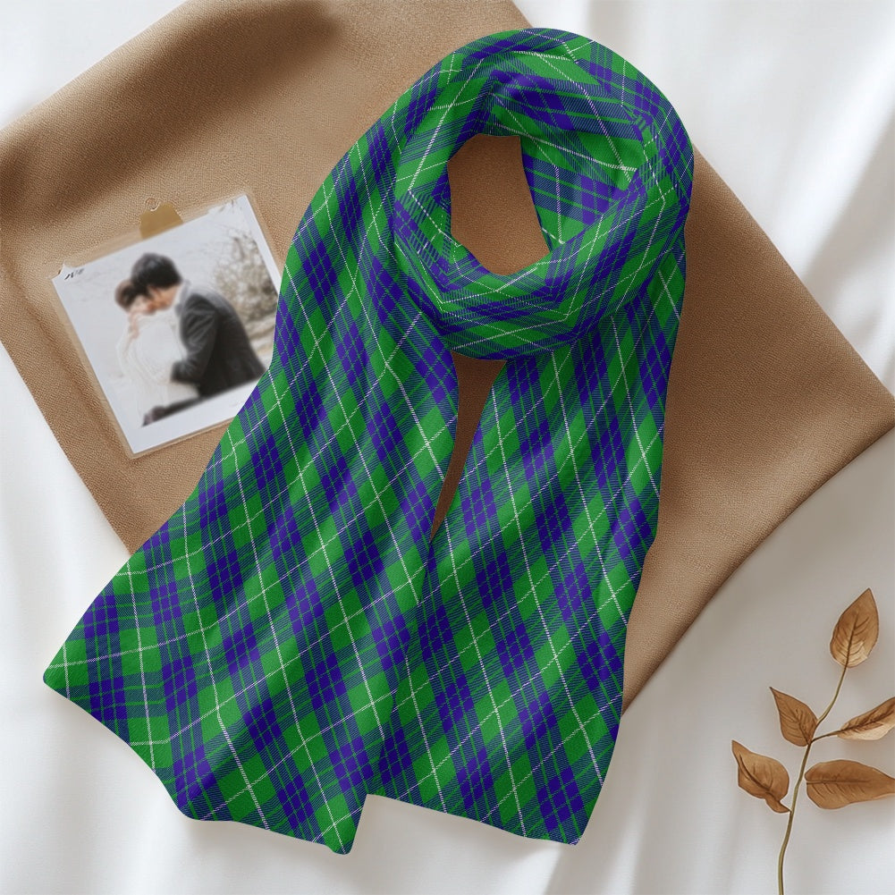 Clan Hamilton Hunting Tartan Fluffy scarf