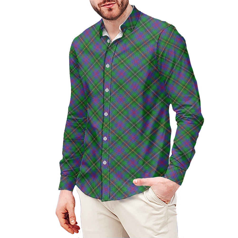Clan Wood Tartan long-sleeved shirt