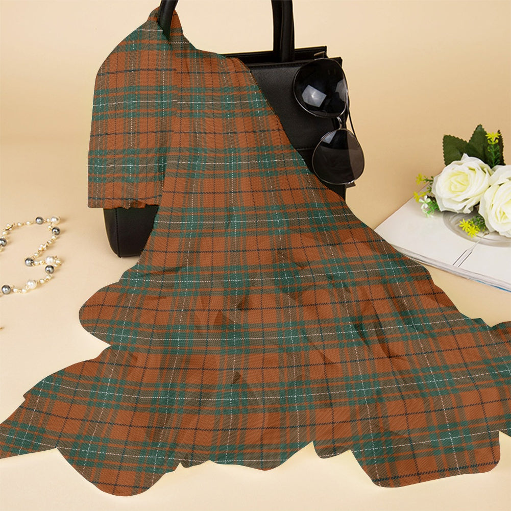 Clan MacAulay Ancient Tartan Chiffon Scarf