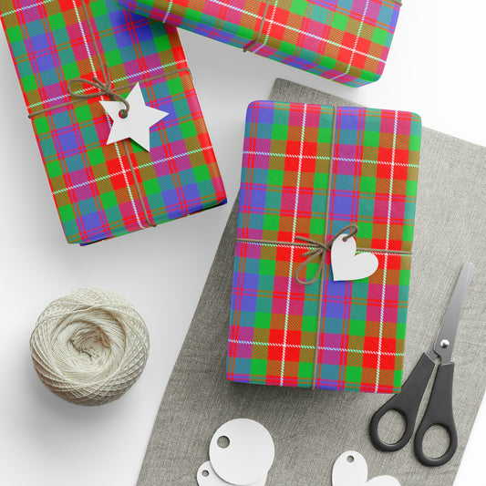 Clan Fraser Tartan Wrapping Papers