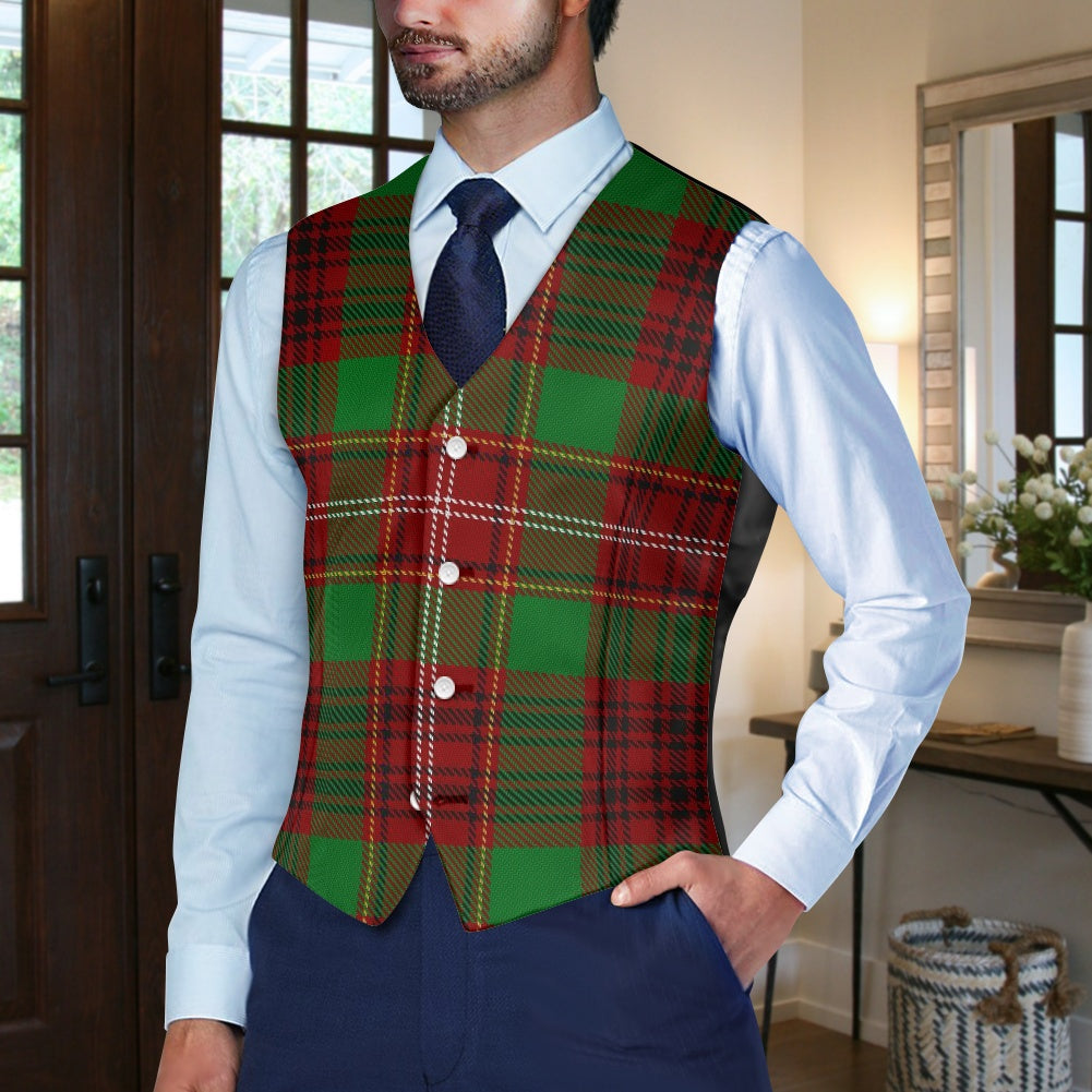 Clan Ainslie Tartan Suit vest jacket