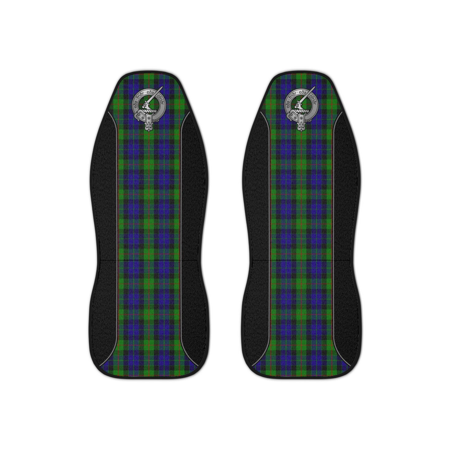 Clan Gunn Crest & Tartan Car Seat Covers