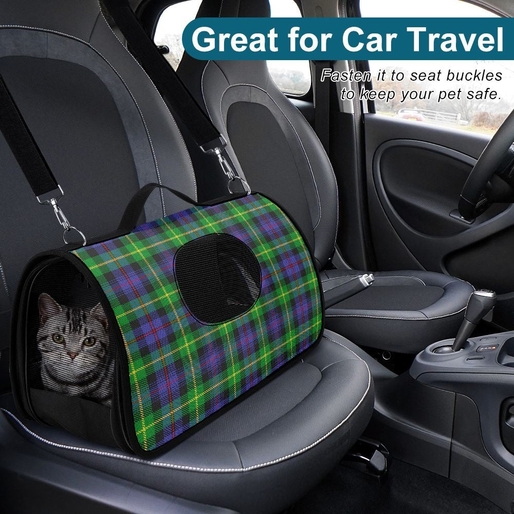 Clan Farquharson Tartan Pet Carrier Bag