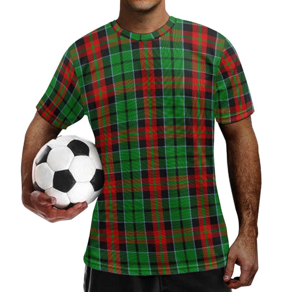 Clan Walker Tartan Football Shirt white