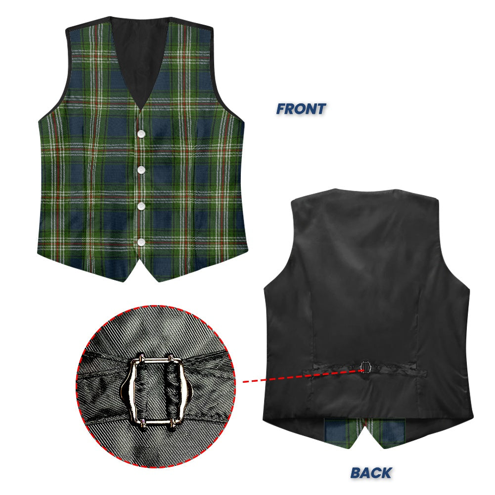 Clan Todd Tartan Suit vest jacket