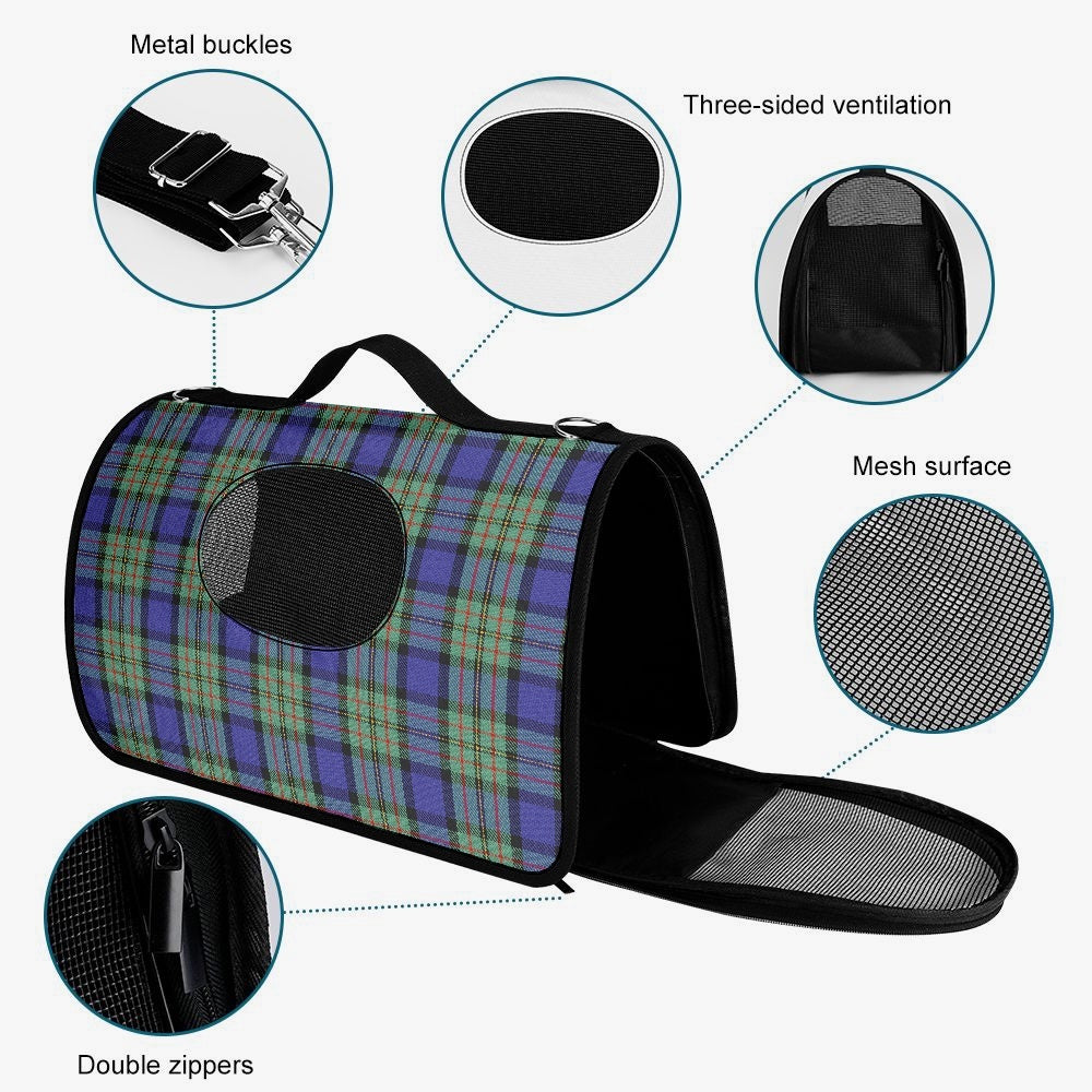 Clan MacLaren Tartan Pet Carrier Bag