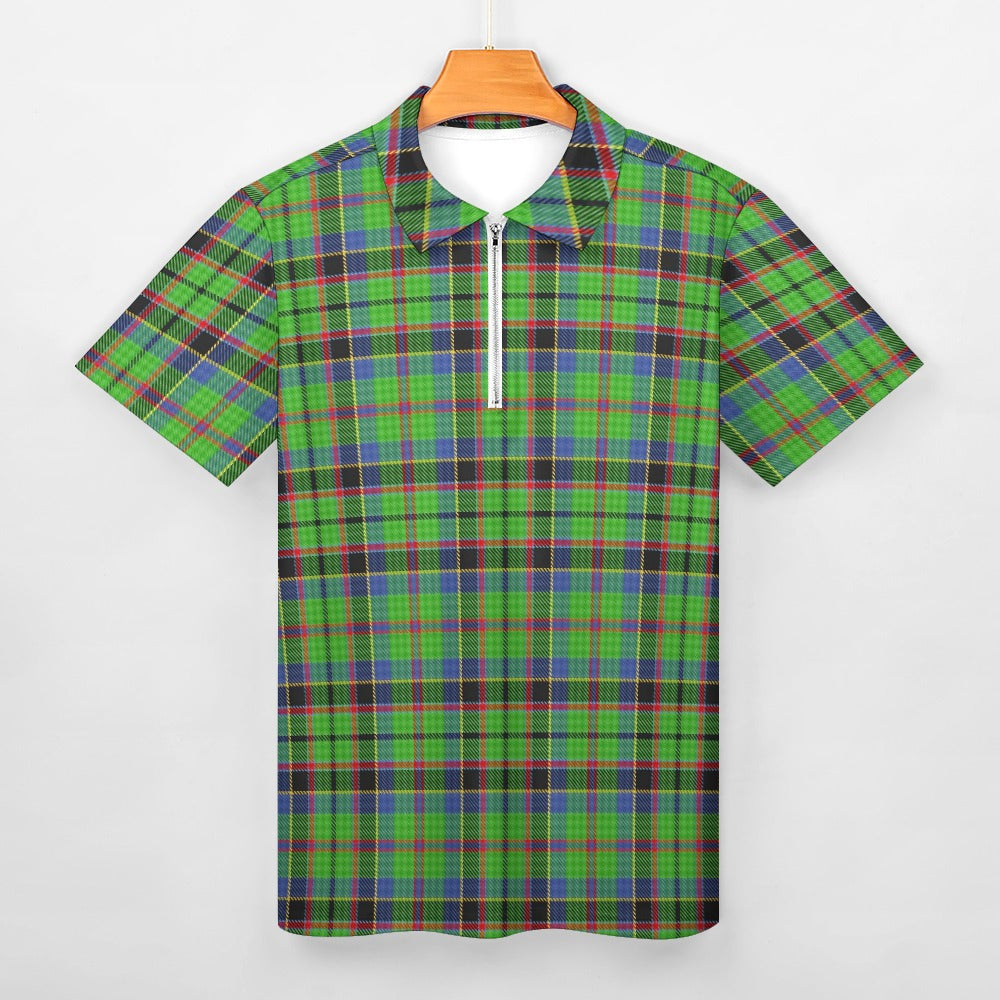 Clan Stephenson Tartan Short sleeve polo shirt