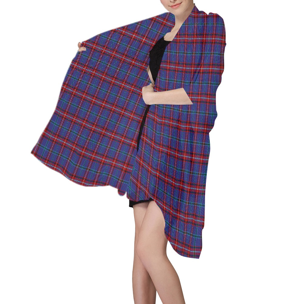 Clan Glenn Tartan Chiffon Scarf