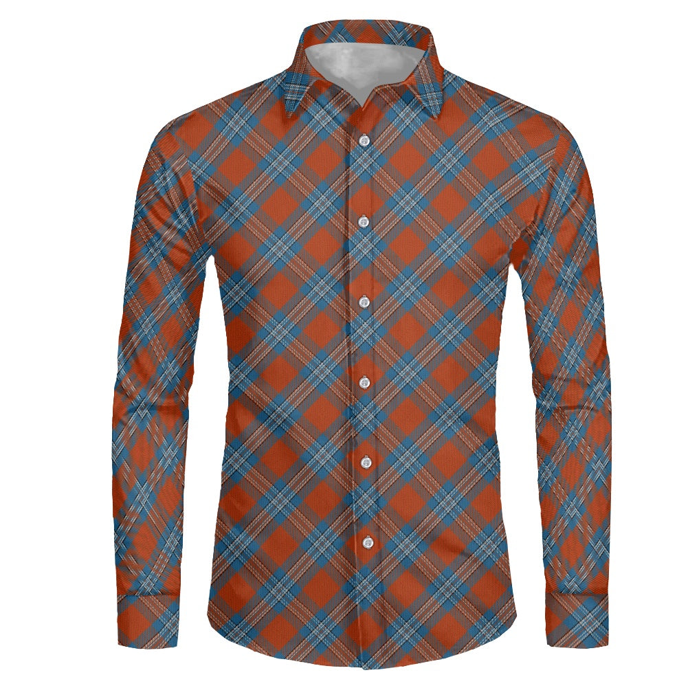 IrnBru Tartan Men's long-sleeved shirt