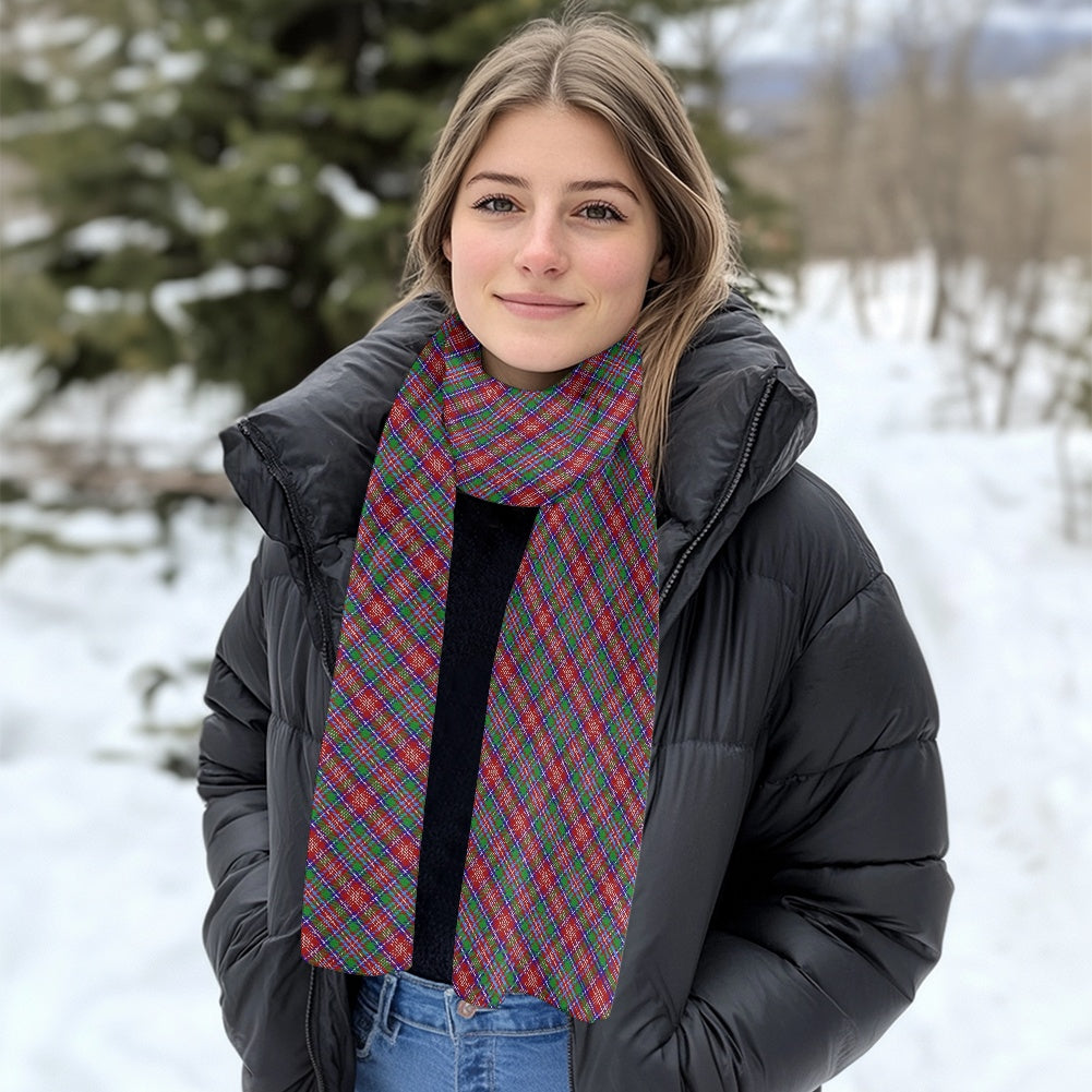 Clan Ritchie Tartan Fluffy scarf