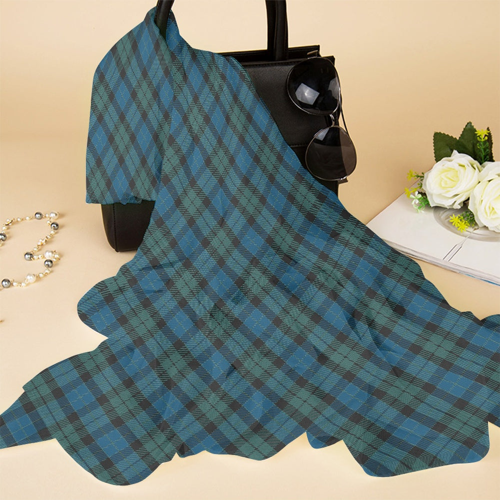 Clan MacKay Ancient Tartan Bias Chiffon Scarf