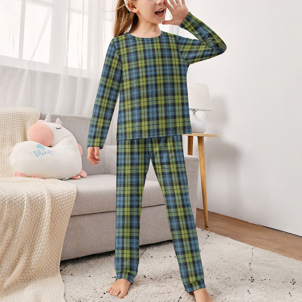 Clan Campbell Tartan Girl's Pajama suit