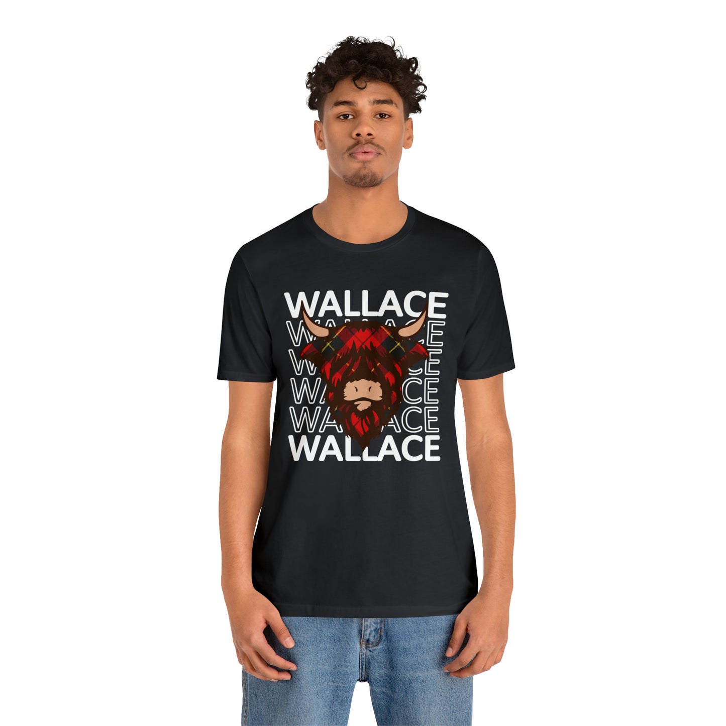 Clan Wallace | Hairy Coo | Unisex T-Shirt