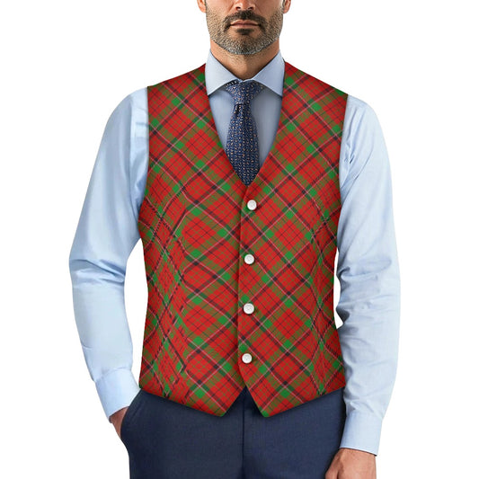 Clan Nicholson Tartan Bias Suit vest jacket