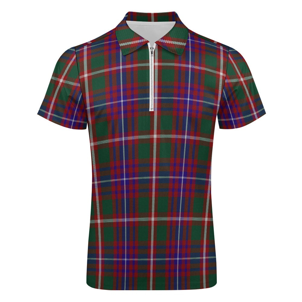 US State - Utah Tartan Short sleeve polo shirt