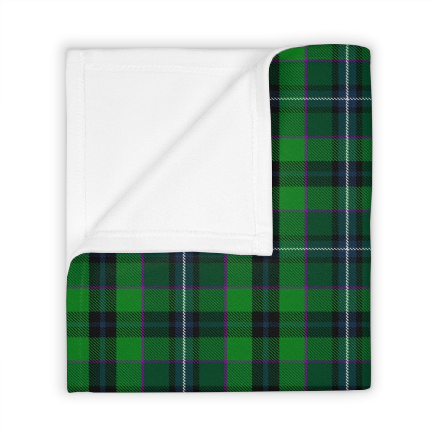 Clan Linden Tartan Throw Blanket