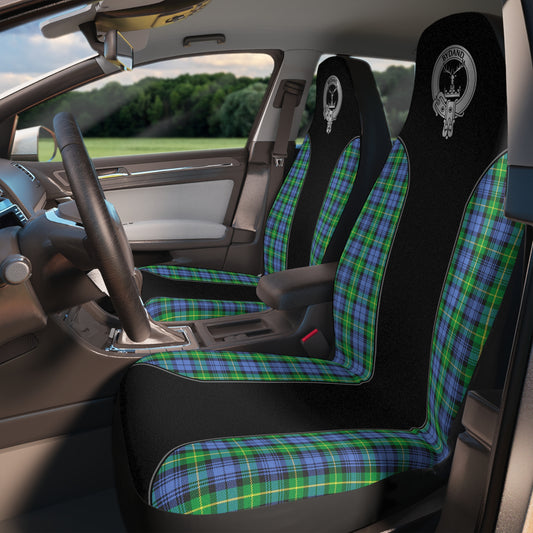 Clan Gordon Crest & Tartan Car Seat Covers