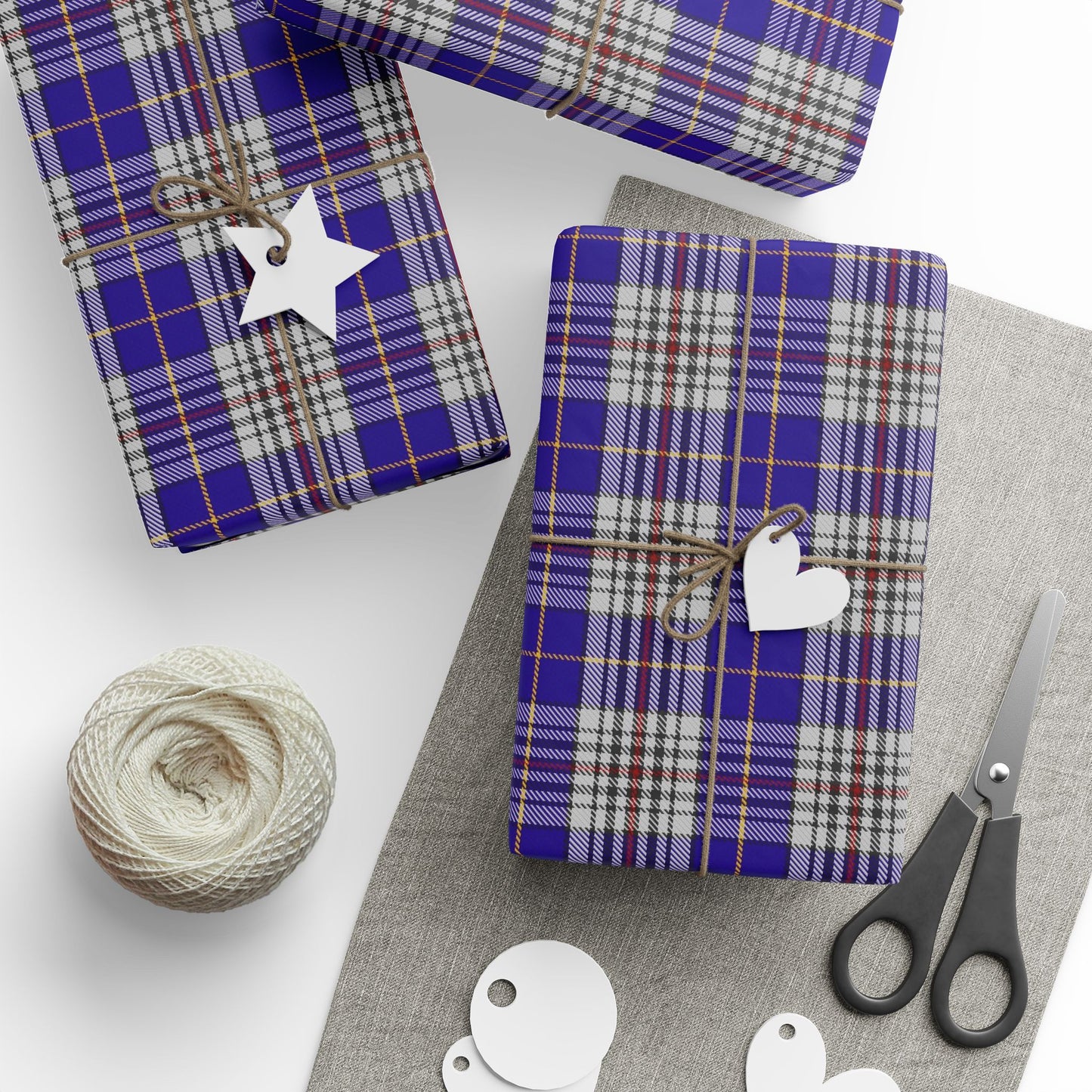Clan Hannah Tartan Wrapping Papers