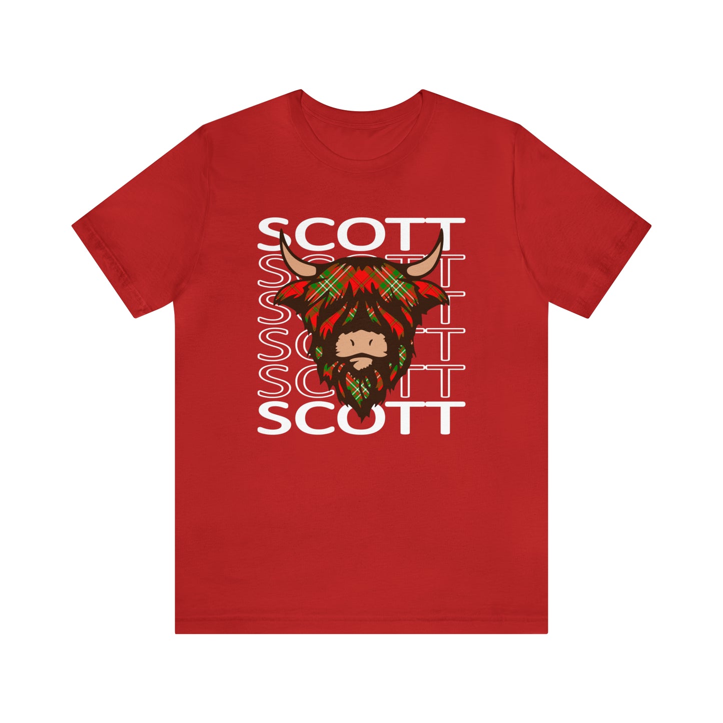 Clan Scott | Hairy Coo | Unisex T-Shirt