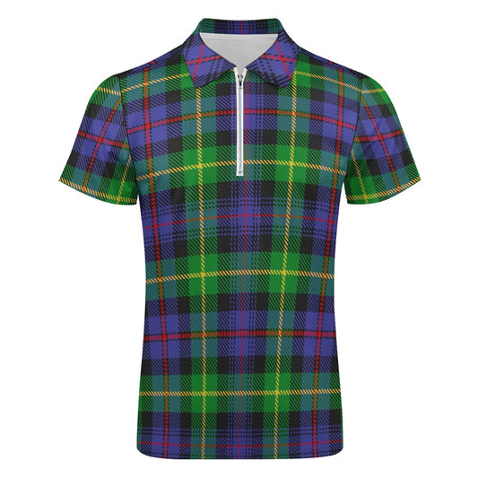 Clan Farquharson Tartan Short sleeve polo shirt