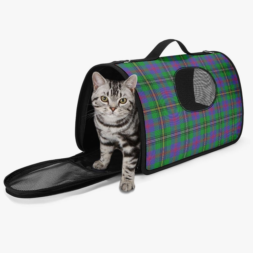 Clan Wood Tartan Pet Carrier Bag