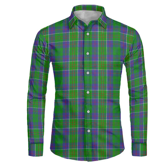Clan Hunter Tartan long-sleeved shirt