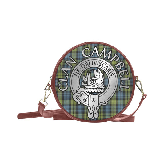 Clan Campbell Round Messenger Bag