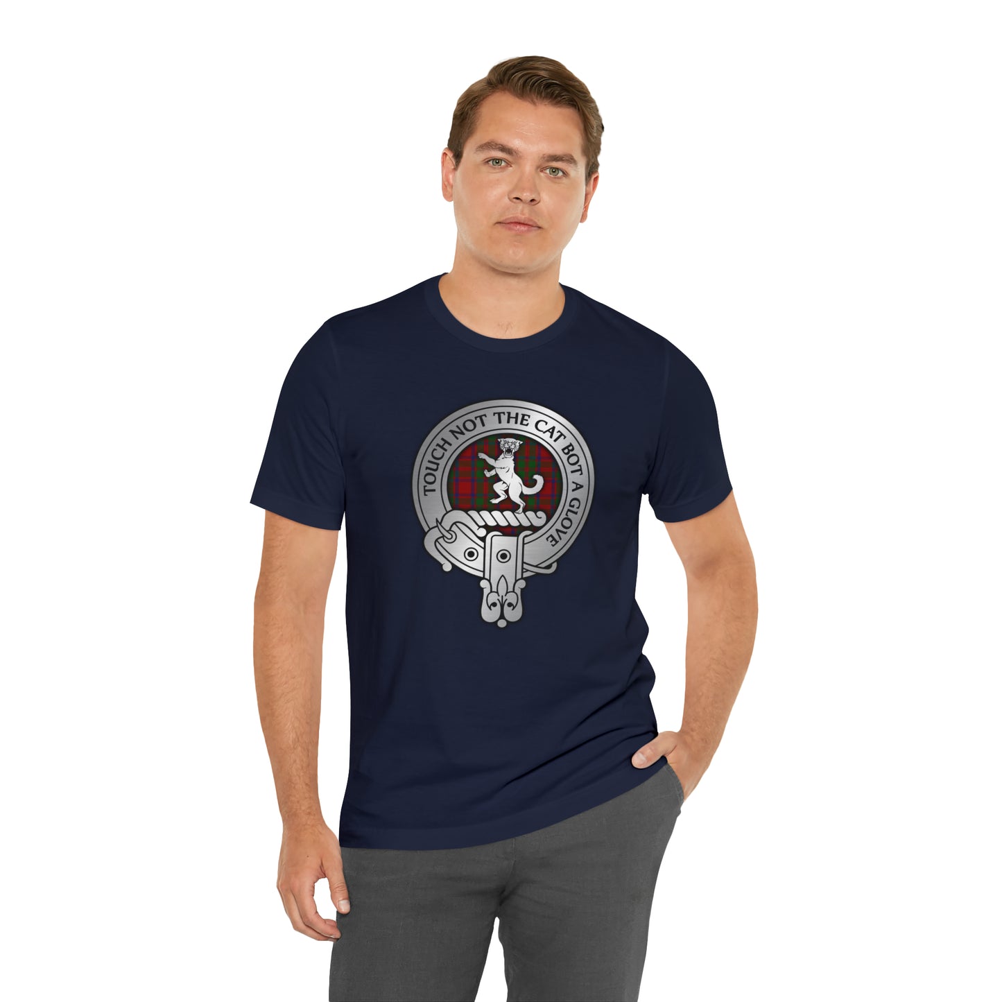 Clan MacIntosh | MacKintosh Crest & Tartan | Unisex T-Shirt