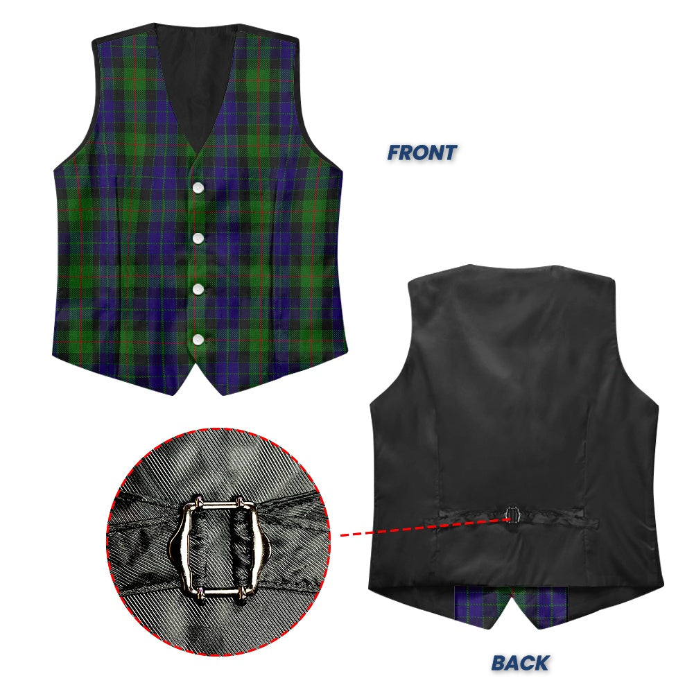Clan Gunn Tartan Suit vest jacket