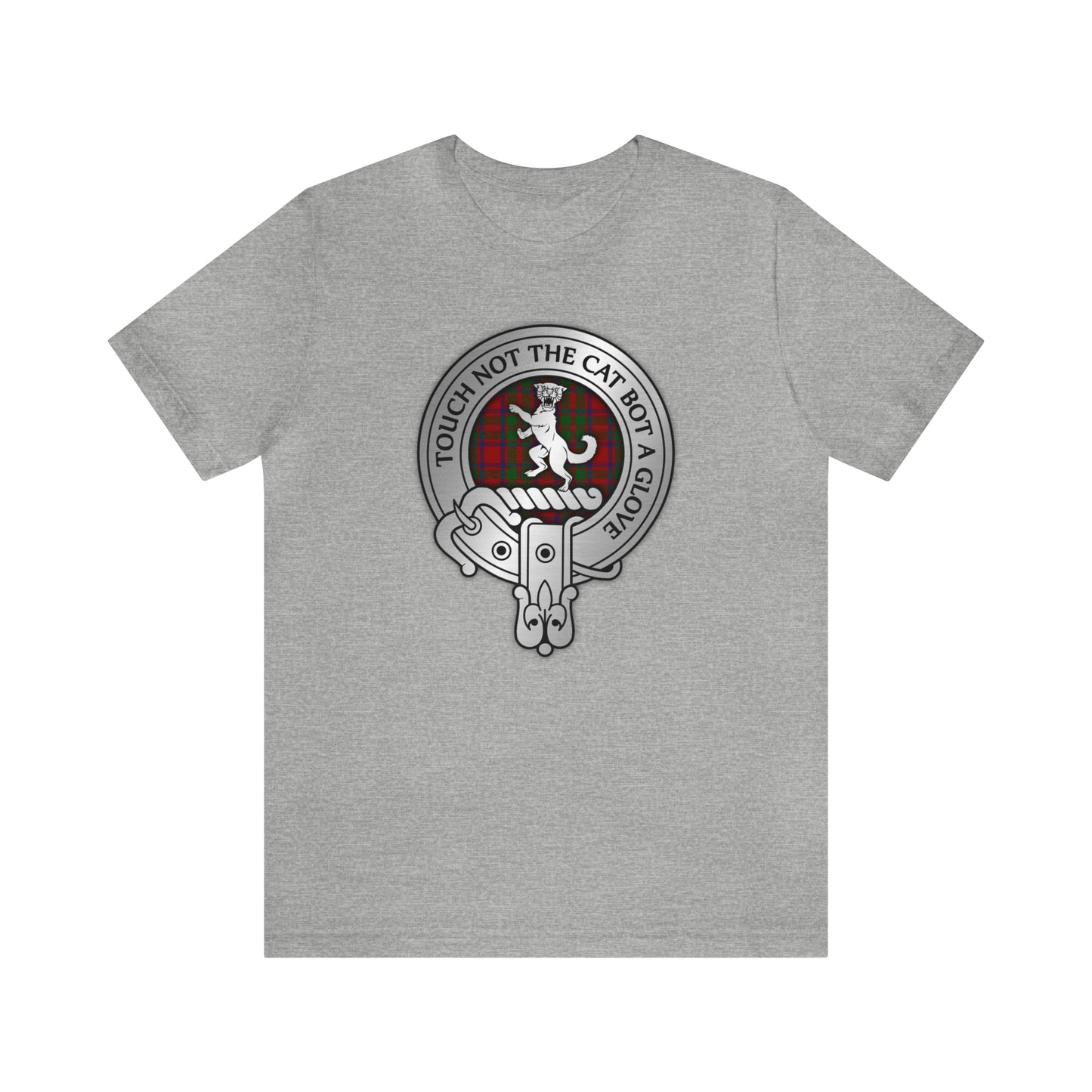 Clan MacIntosh | MacKintosh Crest & Tartan | Unisex T-Shirt