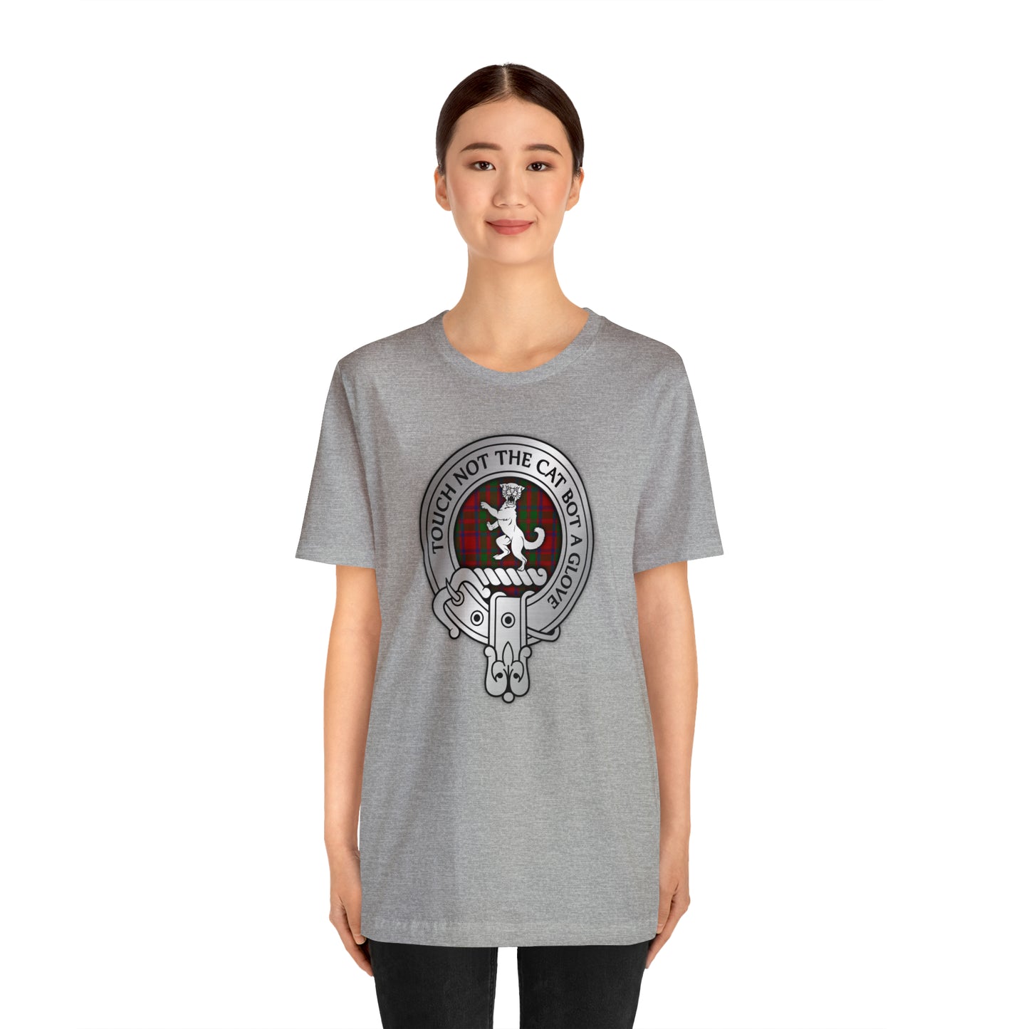 Clan MacIntosh | MacKintosh Crest & Tartan | Unisex T-Shirt